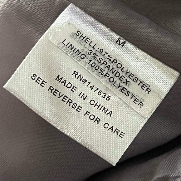 NWT Romeo & Juliet Couture Light Grey Suede Moto Jacket - Size M - Picture 11 of 11